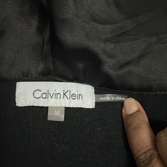 Calvin Klein Open Front Cardigan Sweater - Picture 3 of 7